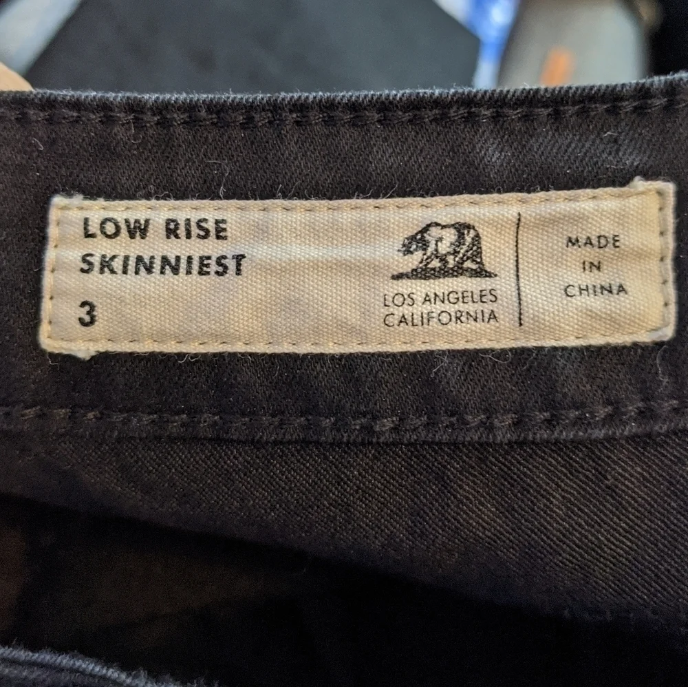 Bullhead Denim Co. Low Rise Skinniest Jeans Sz 3
